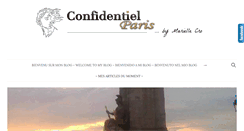 Desktop Screenshot of confidentielparis.com